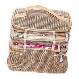Jute Rectangular Jewellery Kit-52