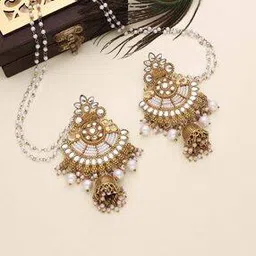 Women Ethnic Drop and Danglers Earrings-image-61