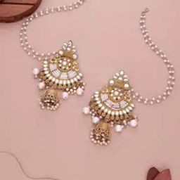 Women Ethnic Drop and Danglers Earrings-image-5
