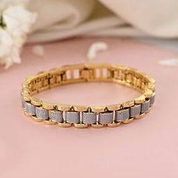 Men Anti Tarnish Link Chain Bracelet-40