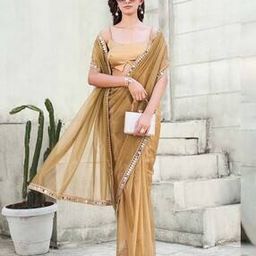 Women Saree with Embellished Border-picture-46