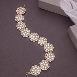 Women Gold-Plated Hair Band-image-77