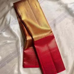 Women Kanjivaram Zari Woven Saree with Unstitched Blouse Piece-22