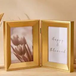 Photomontage Wooden Photo Frame 13.9"x9"-image-1