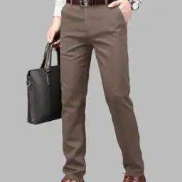 Men Relaxed Fit Trousers-picture-17