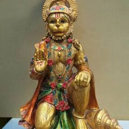 Gold-Plated Lord Hanuman Fingurine-image-58
