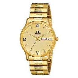 HT-GR350-GLD-CH Gold-Plated Analogue Round Shape Watch-image-16
