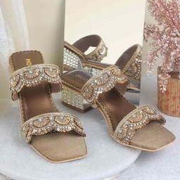 Women Chunky Heeled Sandals-image-25