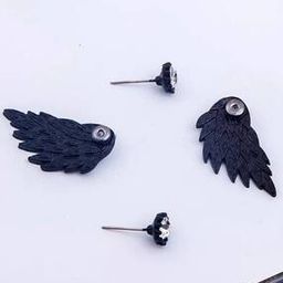 Gold-Plated Stone-Studded Ear Cuffs-image-32