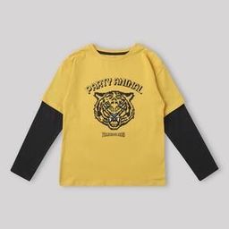 Animal Print Pure Cotton T-Shirt-image-45