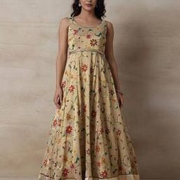 Floral Print Straight Kurta-image-9