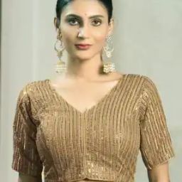 Women Embroidered Back Open Blouse-image-53