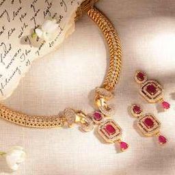 Necklace & Earings Set-50