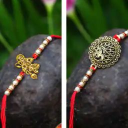 Pack of 2 Beaded Tie-Up Rakhis-15