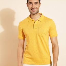 Men Regular Fit Polo T-Shirt-image-3