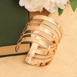 Gold-Plated Cuff Bracelet-image-40