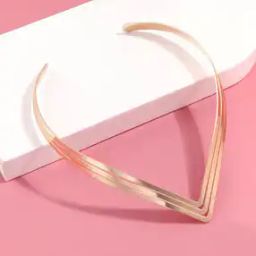 Gold-Plated Layered Necklace-picture-16