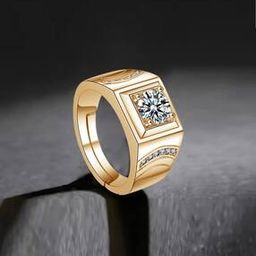 Stone-Studded Cocktail Ring-image-88