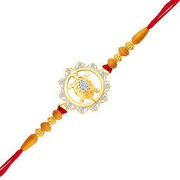 Stone-Studded Beaded Tie-Up Rakhi-image-87