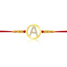 Stone-Studded Beaded Tie-Up Rakhi-image-51
