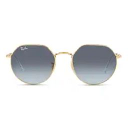 Men Gradient Lens Oval Sungalsses-0RB3565-36