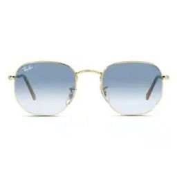 0RB3548001/3F51 Unisex Gradient Blue Lens Irregular Sunglasses-53
