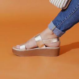 Women Dual-Strap Slingback Platforms-42