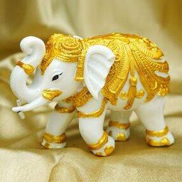 Polyresin Elephant Showpiece-17