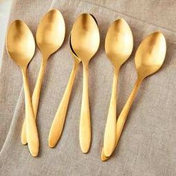 Set of 6 Stainless Steel Baby Spoons-picture-19