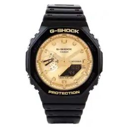 Men Water-Resistant Chronograph Watch-GA-2100GB-1ADR-32