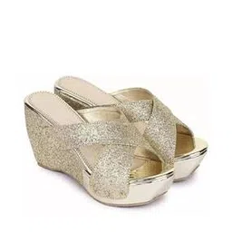 digni Embellished Peep-Toe  Wedges-picture-43