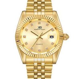 K22036-GBGC Men Gold-Plated Analogue Watch-picture-34