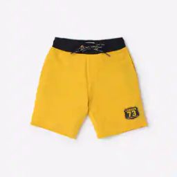 Fiddle Cotton Shorts with Drawstring Waist-image-51