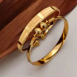Pack of 2 Partially-Open Classic Bangles-4