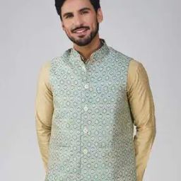 Men Floral Nehru jacket-picture-22