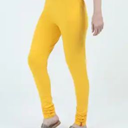 Women Churidar Leggings with Elasticated Waistband-image-27