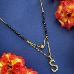 Gld-Plated American-Diamond Studded Mangaisutra-image-19