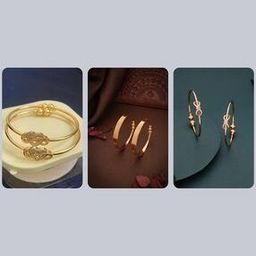 Set of 3 Women Gold-Plated Stone-Studded Bangles-image-80