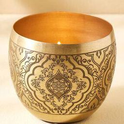 Austin Metal Embossed Votive Holder-image-16