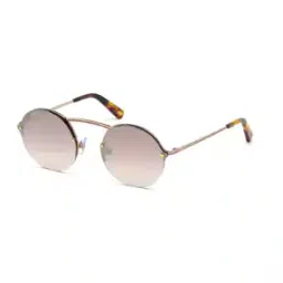 Men UV Protected Lens Round Sunglasses - WE0260 54 16C-17
