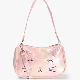 Girls Printed Sling Bag with Detachable Strap-image-30