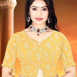 Women Paisley Print Front-Open Blouse-picture-14