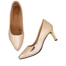 Women Pointed-Toe Chunky Heeled Pumps-image-75