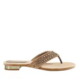Women Embellished Thong-Strap Flip-Flops-image-80