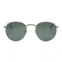 Unisex Streak Polarized Circular Sunglasses-AQ1016-10