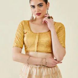 Floral Woven Front-Open Blouse-picture-19