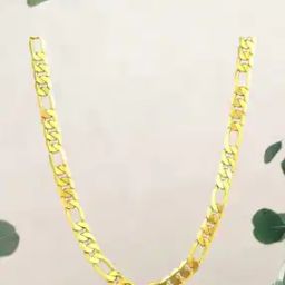 Gold-Plated Figaro Chain-21