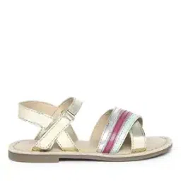 Sling-Back Sandals with Velcro-image-46