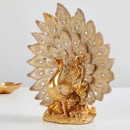  Polyresin Peacock Figurine-image-94