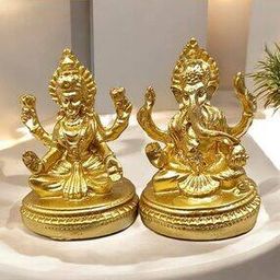 Decorative Laxmi Ganesh Idol-image-14